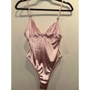 Adika diamond heart pink Bodysuit